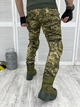 Брюки с наколенниками TACTICAL COMBAT LOGOS пиксель мужской размер 4XL - изображение 3