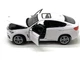 Машина Rastar металлопластик BMW X6M 1:24 Белая (56600) - изображение 6