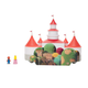 Ігровий набір Jakks Pacific Super Mario Movie Mashroom Kindom Castle Peach (192995417151) - зображення 8