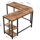 Стіл комп'ютерний кутовий в стилі Лофт KidsBunkBed 138 х 138 х 75 см колір коричневий - зображення 2