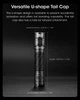 Мощный дальнобойный ручной фонарь Nitecore MH12 Pro (UHi 40 LED, 3300 Люмен, 5300мАч, 505м) - изображение 10