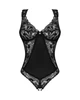 Боді з інтимним вирізом Obsessive Donna Dream Чорне M/L - зображення 5