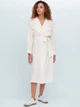 Платье-рубашка миди женское Uniqlo 690555276 XL Белое (1159786783) - изображение 1