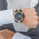 Наручные часы FESTINA F20564/1 Синий/Золотистый Кварцевый механизм - изображение 3