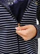Женская Толстовка AUSTRALIAN STRIPES HOODIE POLYVISCOSA JACKET Разноцветный M (7dLSDGC0010-020 M) - изображение 3