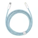 Кабель BASEUS Type-C для освещения Dynamic Series Fast Charging Data Cable |2m, 20W| (CALD000107) blue - изображение 2