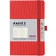 Щотижневик датований 2024 125х195мм, Axent Partner Lines червоний 8515-24-54 - зображення 1
