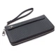 Чёрный кожаный мужской клатч из кожи рептилии Marco Coverna 086-5901 Black - изображение 3