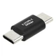 Переходник адаптер прямой USB Type-С 3.1 M/M 10Gbps eXpert Type-1 Black (металл) (48638) - изображение 1