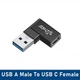 Переходник угловой USB Male - Type-С 3.1 Female 10Gbps eXpert Type-8 Black (металл) (48645) - изображение 2