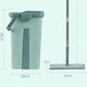 Набір для прибирання швабра стрічка з відром 8 л Scratch Cleaning Mop - зображення 5