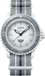 Наручные часы Blancpain × Swatch Bioceramic Scuba Fifty Fathoms Collection ''Antarctic Ocean" (SO35S100) - изображение 1