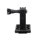 Кріплення на тактичний шолом з роз'ємом NVG для GoPro пластикове чорне з виносом (GO-32-BK) - зображення 3