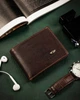 Гаманець чоловічий шкіряний Peterson PTN WL-1012-COM-5099 темно-коричневий - зображення 2
