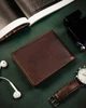 Гаманець чоловічий шкіряний Peterson PTN WL-1012-COM-5099 темно-коричневий - зображення 4