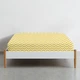 Простынь на резинке детская Cosas 80x160+20 см Yellow Zigzag ранфорс (4822052147566) - изображение 2