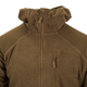 Кофта Alpha Hoodie Tactical Jacket - Grid Fleece Helikon-Tex Coyote XS - изображение 10