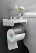 Держатель туалетной бумаги из пластика MENON XS-387 White - изображение 4