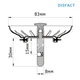Сетка сифона (клапан) для мойки DISFACT KSPS (83mm) 304 Steel - изображение 9
