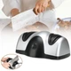 Точилка для ножей электрическая ножеточка PRO Big electric Sharpener Черный с Серебристым - изображение 1