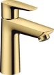 Смеситель для раковины HANSGROHE Talis E 71710990 золото с донным клапаном - изображение 1