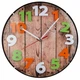 Настенные часы Technoline Wood Brown (WT7435) (DAS301308) - изображение 1