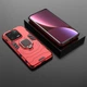 Чехол Fiji Ring для Xiaomi 13 Pro бронированный бампер с кольцом подставкой красный - изображение 4