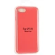 Чехол Fiji Silicone Case для Apple iPhone 8 бампер накладка Full Soft Rose Red (без лого) - изображение 2