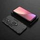 Чохол Fiji Ring для Xiaomi Poco X4 GT броньований бампер із кільцем підставкою чорний - зображення 3