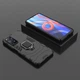 Чохол Fiji Ring для Xiaomi Redmi Note 11 Pro Global (4G/5G) броньований бампер із кільцем підставкою чорний - зображення 3