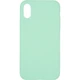 Чехол Fiji Silicone Case для Apple iPhone XR бампер накладка Full Soft Spearmint (без лого) - изображение 2