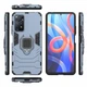 Чохол Fiji Ring для Xiaomi Redmi Note 11 Pro Global (4G/5G) броньований бампер із кільцем темно-синій - зображення 2
