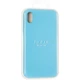 Чехол Fiji Silicone Case для Apple iPhone XR бампер накладка Full Soft Blue (без лого) - изображение 3