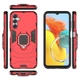 Чохол Fiji Ring для Samsung Galaxy M14 (M146) броньований бампер з кільцем підставкою червоний - зображення 3