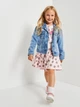 Детская джинсовая куртка для девочки Minoti Front 1 38280JNR 98-104 см Синяя (5063025032765) - изображение 3