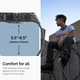 Чохол з ремінцем Spigen Rugged Armor Pro до Samsung Galaxy Watch 6 44mm Black (ACS06496) - зображення 8
