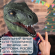Маска Динозавра 3Д Для Детей и Взрослых с Подвижной Челюстью Jurassic World Dominion - изображение 3