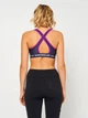 Спортивный топ для бега женский Under Armour Ua Crossback Mid Bra-Gry 1361034-558 L (195253907135) - изображение 2