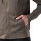 Реглан з капюшоном жіночий 5.11 Tactical PT-R Emily Full Zip RANGER GREEN M (66022-186) - изображение 5