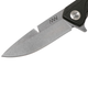 Ніж складний ANV Knives Z100 (Liner lock GRN Plain edge) Black (ANVZ100-047) - изображение 4