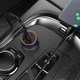 Автомобільний зарядний пристрій 2 USB PD20W швидка зарядка для телефона QC3.0 + кабель Type-C, Blue, Hoco (6931474770387) - зображення 7