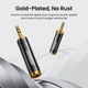 Перехідник 3.5 mm to 6.5 mm Ugreen AV168 HiFi Black (60711) - зображення 6