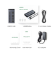Концентратор USB 3.0 UGREEN CM481 HUB з додатковим живленням USB Type-C 7in1 Black (90307) - зображення 11