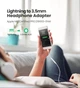 Переходник Lightning to 3.5 mm Ugreen US212 кабель для наушников 0.07м White (30759) - изображение 3