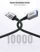 Кабель USB 3.0 Ugreen US115 с нейлоновой оплеткой 5Gbs 1m Black (10495) - изображение 11