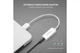 Зовнішня звуковая карта UGREEN US206 USB AUX USB to 3.5mm mini Jack White (30712) - зображення 5