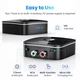 Приймач Bluetooth 5.1 UGREEN CM106 AUX 2RCA та 3.5mm Чорний (40759) - зображення 5