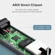 Адаптер Gigabit Ethernet UGREEN CM199 LAN 1000 Мбит/с TYPE-C to RJ45 Black (50737) - изображение 5
