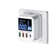 Зарядное устройство 40W Asometech WLX-A9T+ USB QC3.0, PD Type-C, 4 порта White - изображение 1