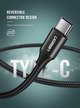 Кабель Type-C 5A Ugreen US253 SuperCharge 40W 1м Black (50567) - изображение 2